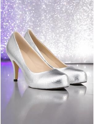LightInthebox Women's 1980s Gold High Heels – Elegant Textured Pumps for Parties, Weddings, and Formal Events