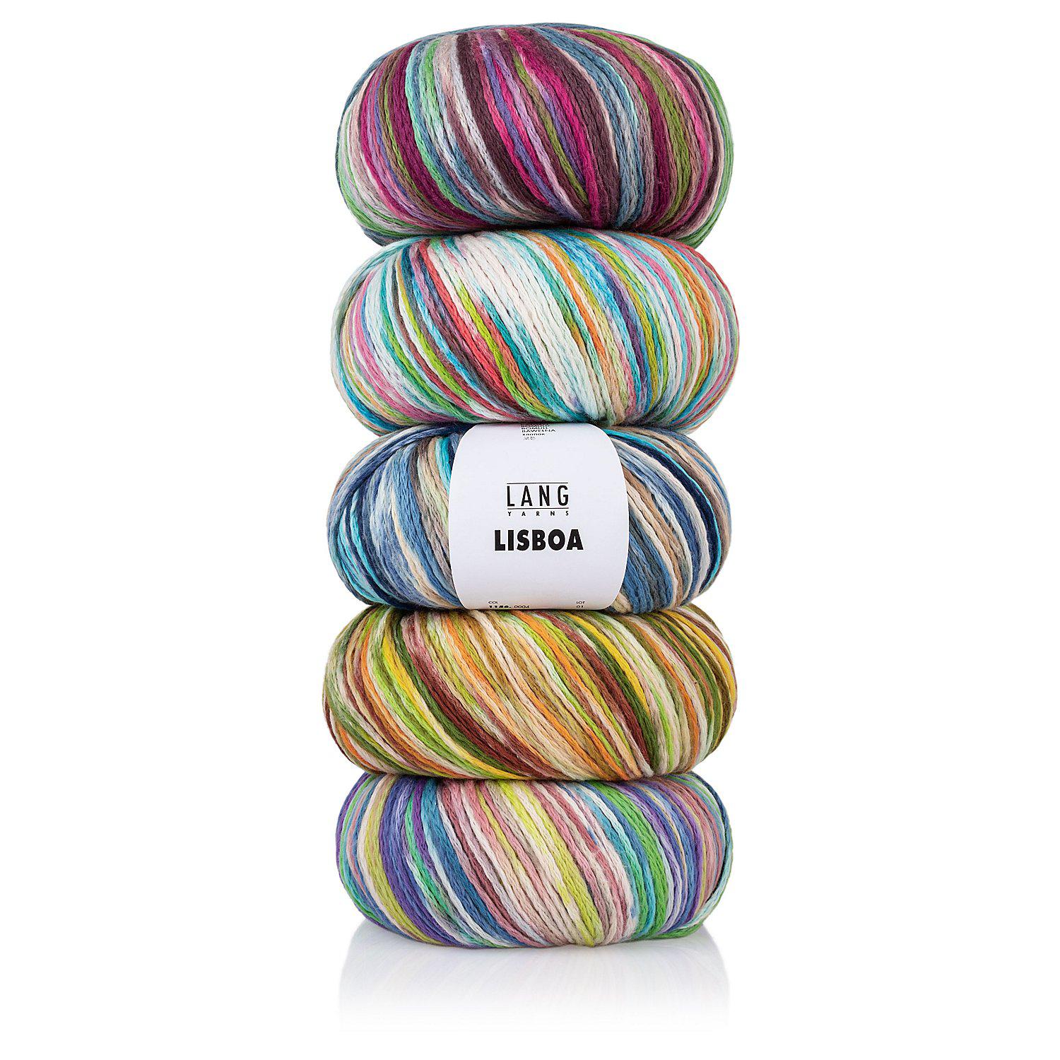 Lang Yarns Wolle Lisboa, ocker color