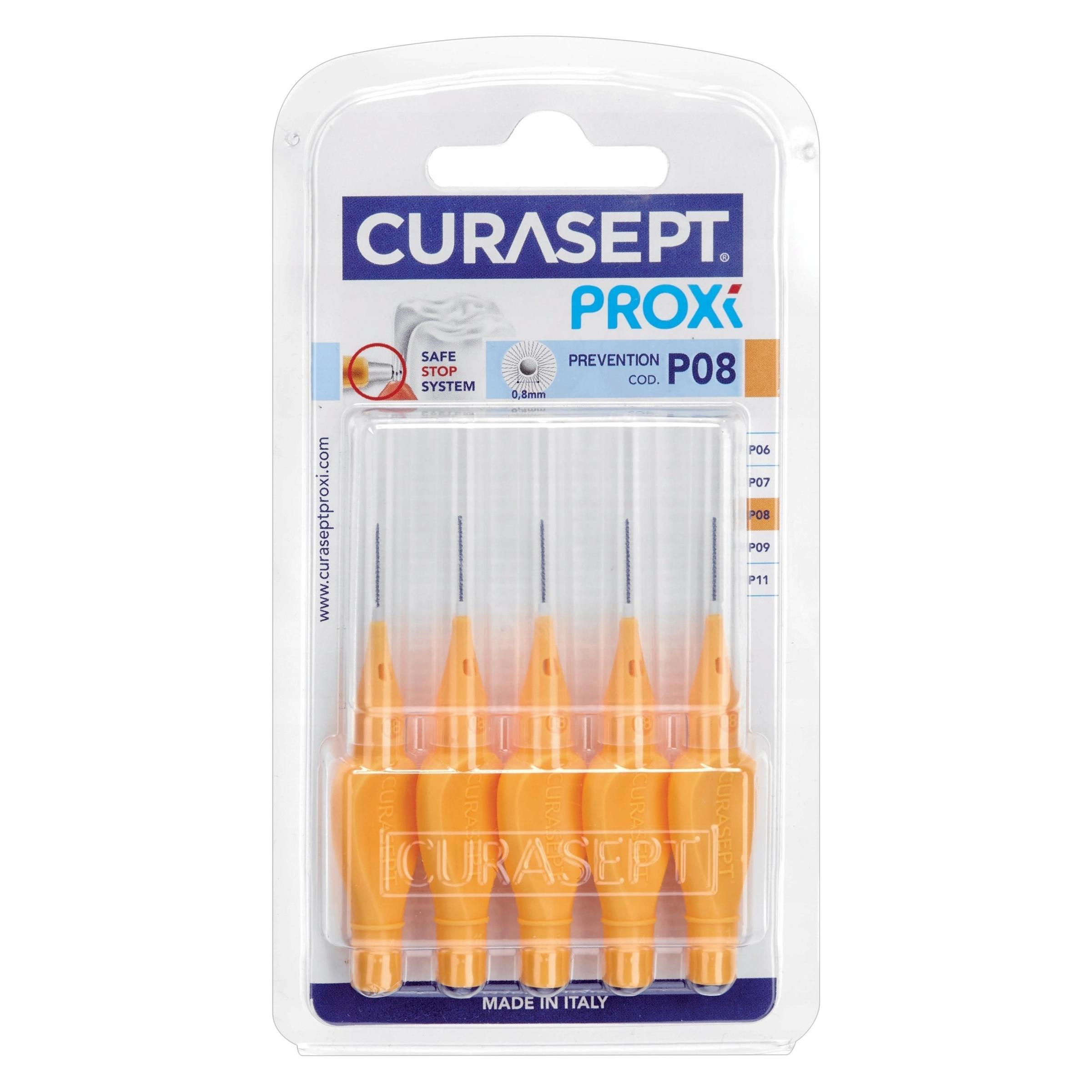Curasept Proxi Prävention P08 Interdentalbürste 6 Bürsten (6x, 0.80 mm) (983753916)