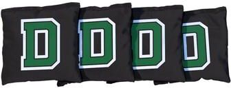 Skip's Garage Dartmouth College Big Green White Cornhole Bags