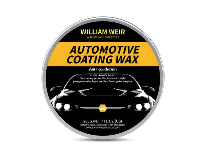 Cire d'entretien automobile multifonction haut de gamme, cire de carnauba naturelle 200 ml, revêtement de carrosserie, protection longue durée de la peinture, éclat miroir
