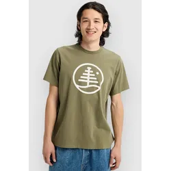 Burton Family Tree T-Shirt forest moss Gr. L