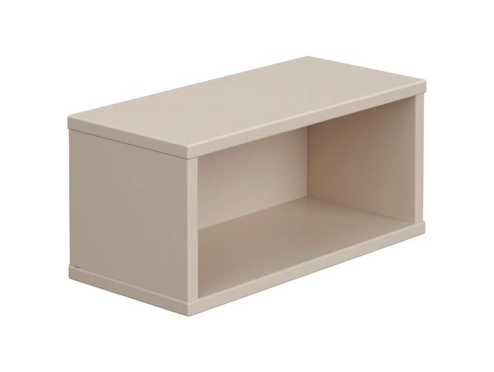 Paidi Wandregal, Beige, Holzwerkstoff, 40x18.5x18.7 cm, Blauer Engel, Goldenes M, Wohnzimmer, Regal, Wandregal