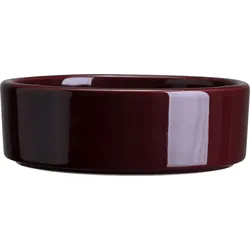 Hoff Blumentopfuntersetzer 18 cm burgunderrot glasiert