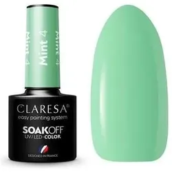 Claresa, Nagellack, Mint UV Nagellack 5ml - 4er-Pack (Mint, UV-Gel Lack)