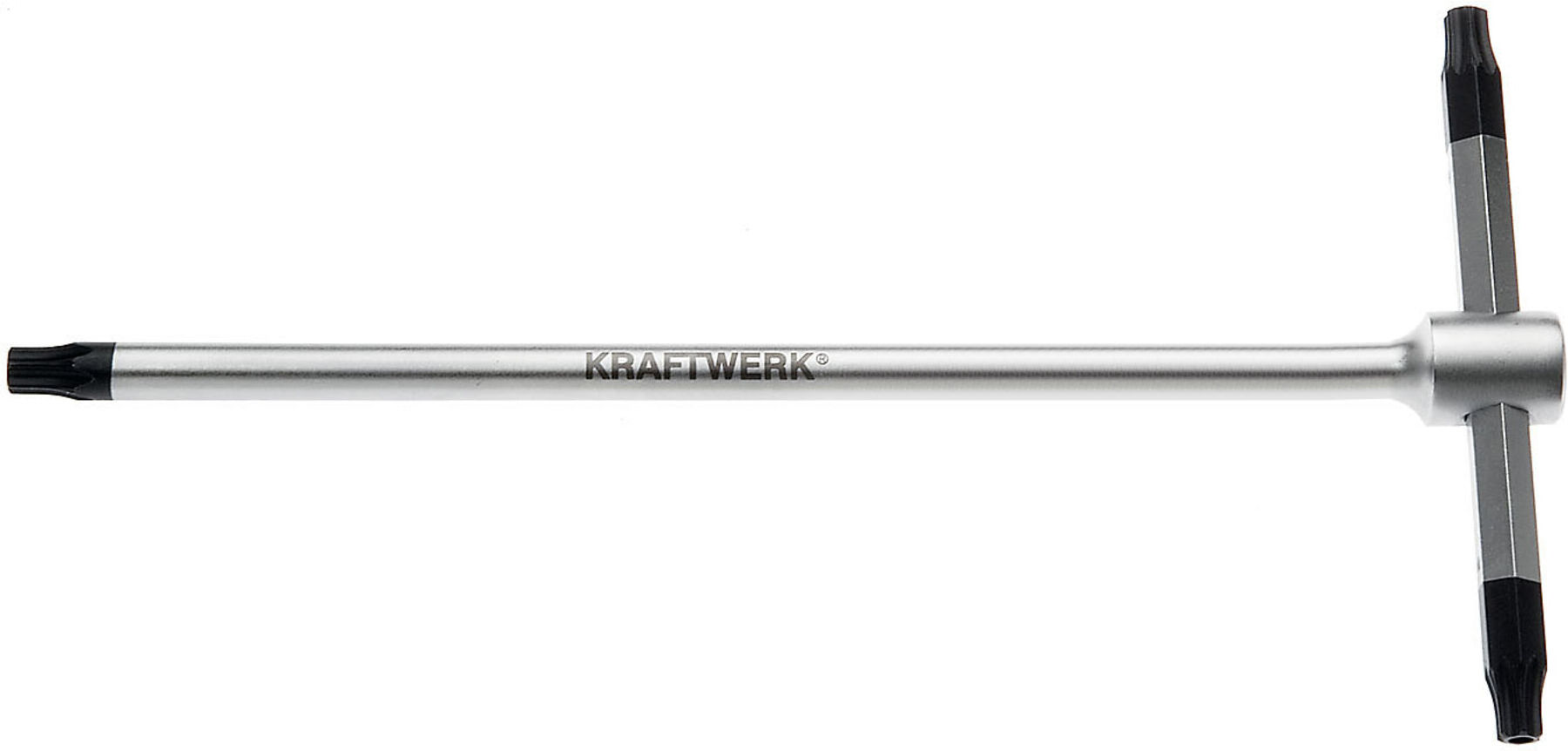 Kraftwerk T-Griff-Stiftschlüssel TX mit Bohrung, TX T15 (2594-15)