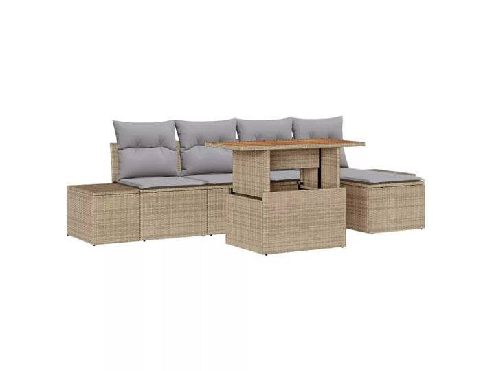 VidaXL - Möbel für das leben im freien poly-rattan, One Size, Multicolor