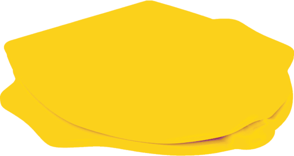 Geberit Bambini WC-Sitz 573362000 mit Stützfunktion, Schildkrötendesign, verkehrsgelb