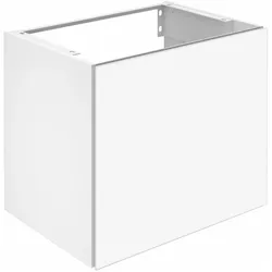 KEUCO X-LINE Waschtischunterschrank, 1 Frontauszug, 650x605x490mm, 33152140000, Korpus/Front: Trüffel Lack Seidenmatt / Trüffel Glas