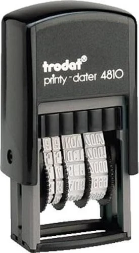 trodat Datumstempel printy-dater 4810 selbstfärbend schwarz