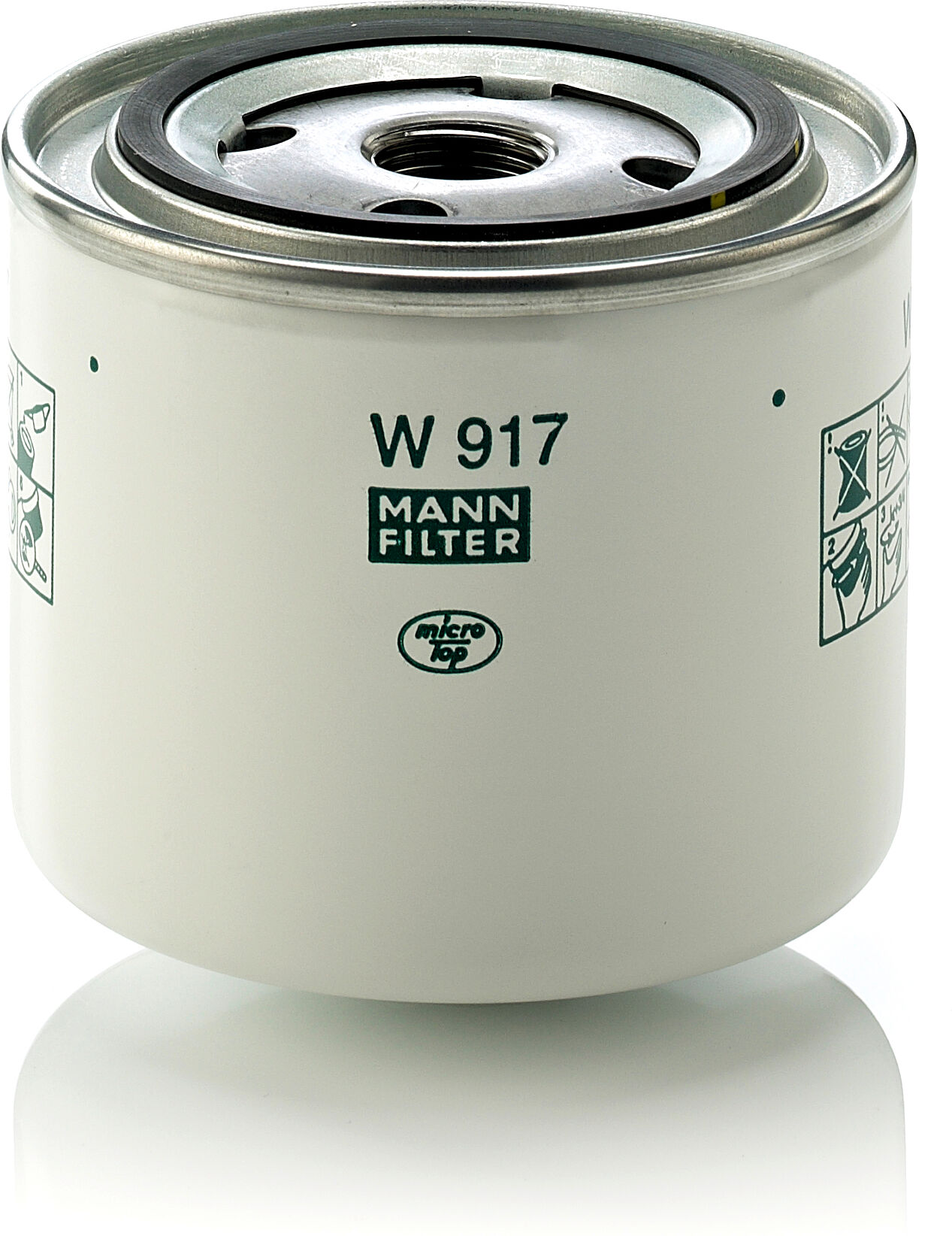 Mann-Filter Ölfilter, Schaltgetriebe W917 Für Volvo Opel Vaughall Ford