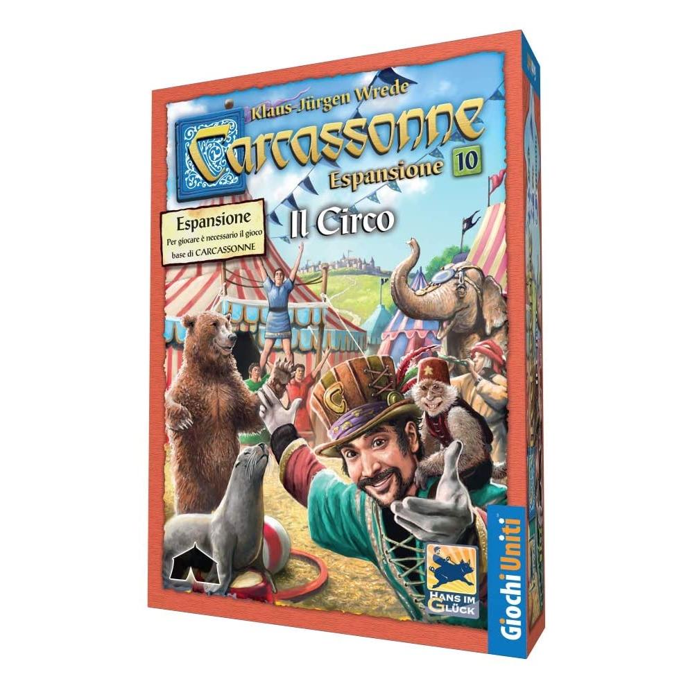 Giochi uniti Carcassonne. Il circo. Exp 10 (Deutsch, 2 - 5 Spieler) (8058773204851)