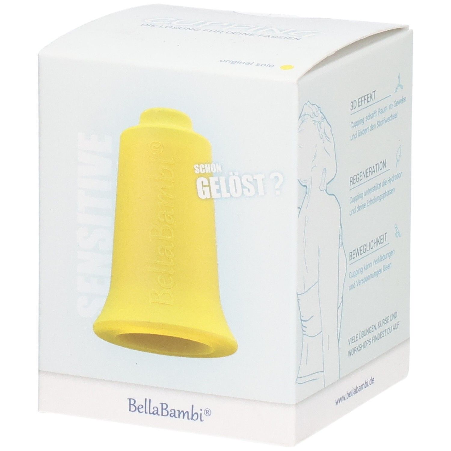 Bellabambi Cup original solo gelb sensitive Box 1 St Sonstige