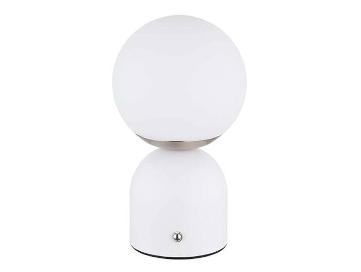 Tischleuchte Schlafzimmerlampe Beistelllampe LED Touchdimmer Nachttisch Nickel