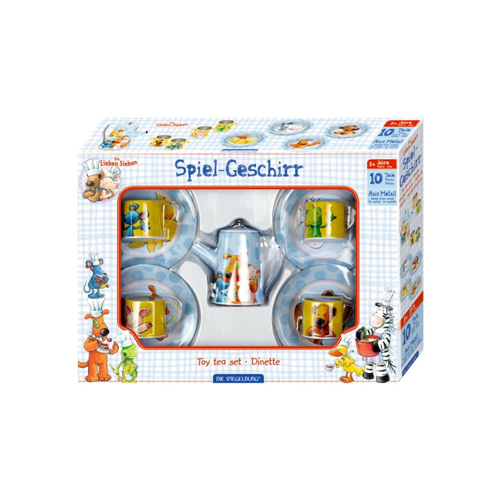 Coppenrath 14252 - Die Spiegelburg - Die Lieben Sieben - Spiel-Geschirr