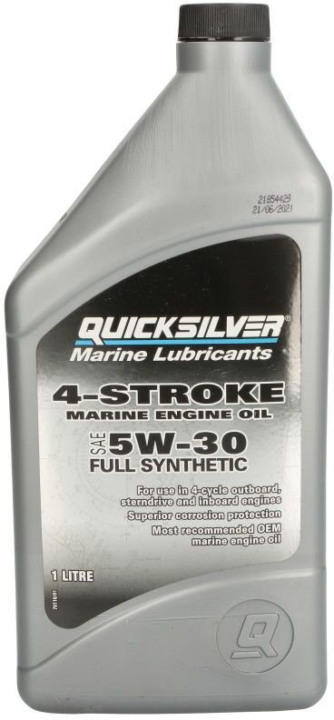 Moottoriöljy  Quicksilver 8m0180930 4t  Marine 5w30 Full Synthetic 1l