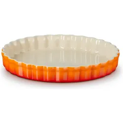 Le Creuset Tarte-Form, Auflaufform, Orange, Rot