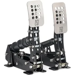 Heusinkveld Ultimate+ 2 Pedal Set - schwarz (PC), Gaming Controller, Schwarz