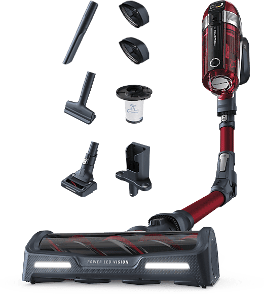 REACONDICIONADO Seminuevo Muy bueno Aspirador escoba - Rowenta RH9829WO X-Force Flex 11.50 Animal Care, 130 AW, 0.9 L, 45 min, Tecnología Ciclónica