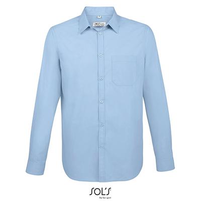 Herren Baltimore Fit Hemd | SOLO INVEST FRANCE SAS | Farbe: Himmelblau | XXL