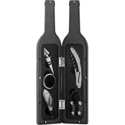 InnovaGoods, Wein Zubehör, Geschenkset, 5x Weinzubehör - Weinflasche (Weinverschluss)