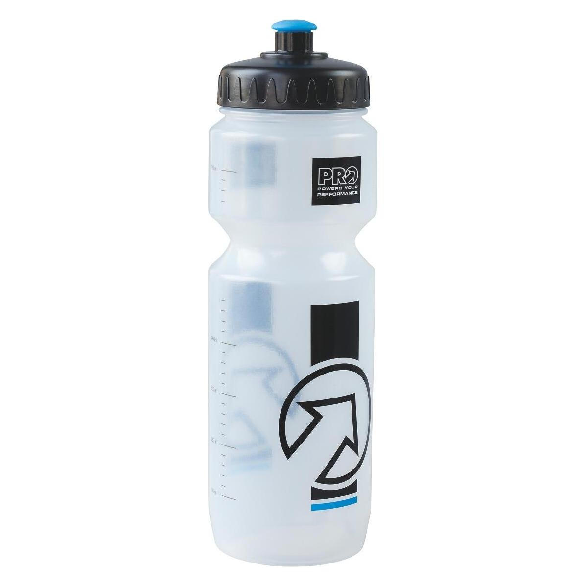 PRO Bike Gear Trinkflasche Transparent 800ml Kunststoff, Füllskala (0.80 l) (PRBT0011)