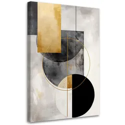 WANDBILD geometrischer minimalismus