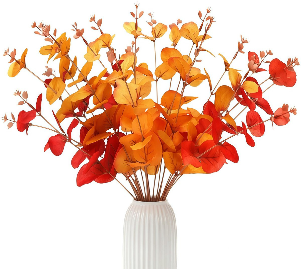 Luxento Kunstmatige Eucalyptustakken 6 Bundels Herfstdecoratie