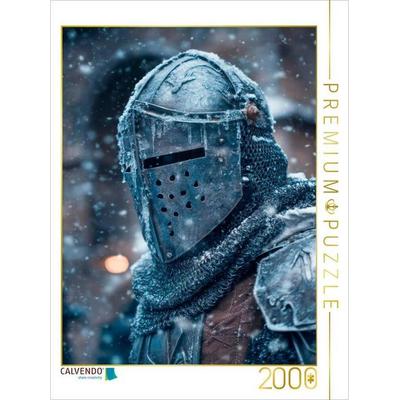 CALVENDO Puzzle Portrait eines Ritters | 2000 Teile Lege-Größe 90 × 67 cm Foto-Puzzle für glückliche Stunden