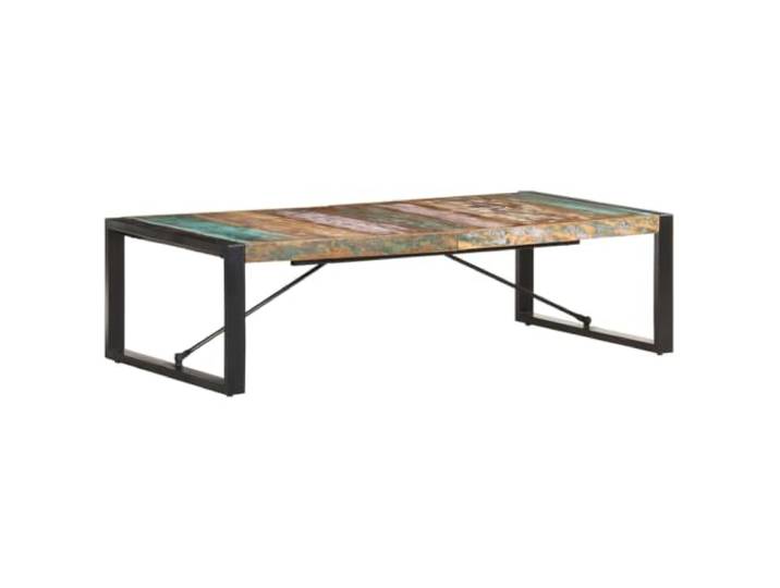 Makastle Wohnzimmertisch Couchtisch 140x70x40 cm Altholz Massiv