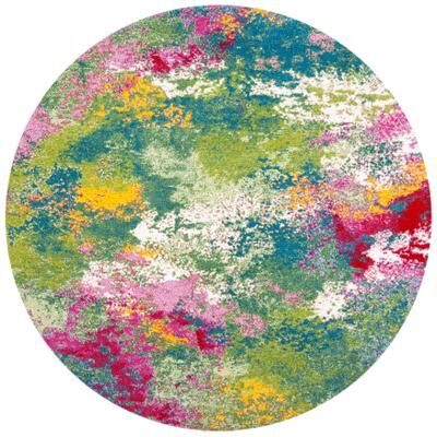 SAFAVIEH Watercolor Kyrto Modern Abstract Rug
