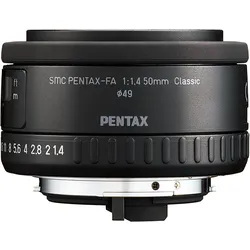 Pentax 50mm 1,4 FA Classic (Pentax K, Vollformat), Objektiv, Schwarz