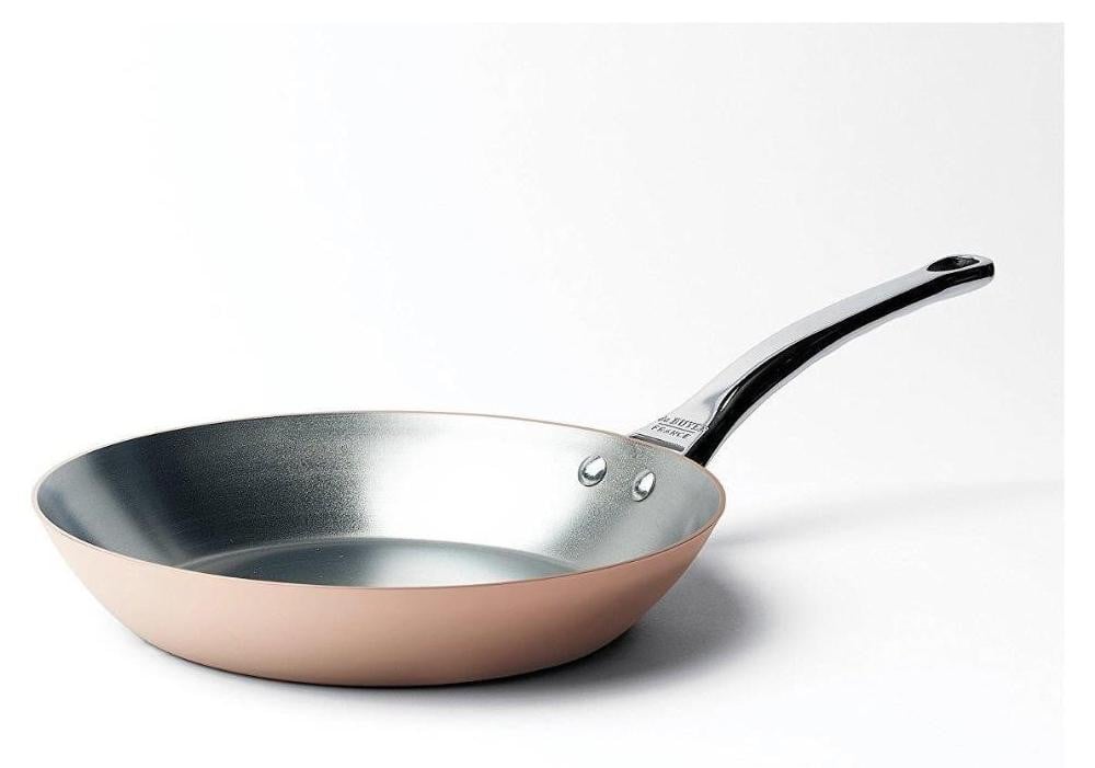 De Buyer Prima Matera koekenpan, koper/roestvrij staal, 28 cm, geschikt voor inductie