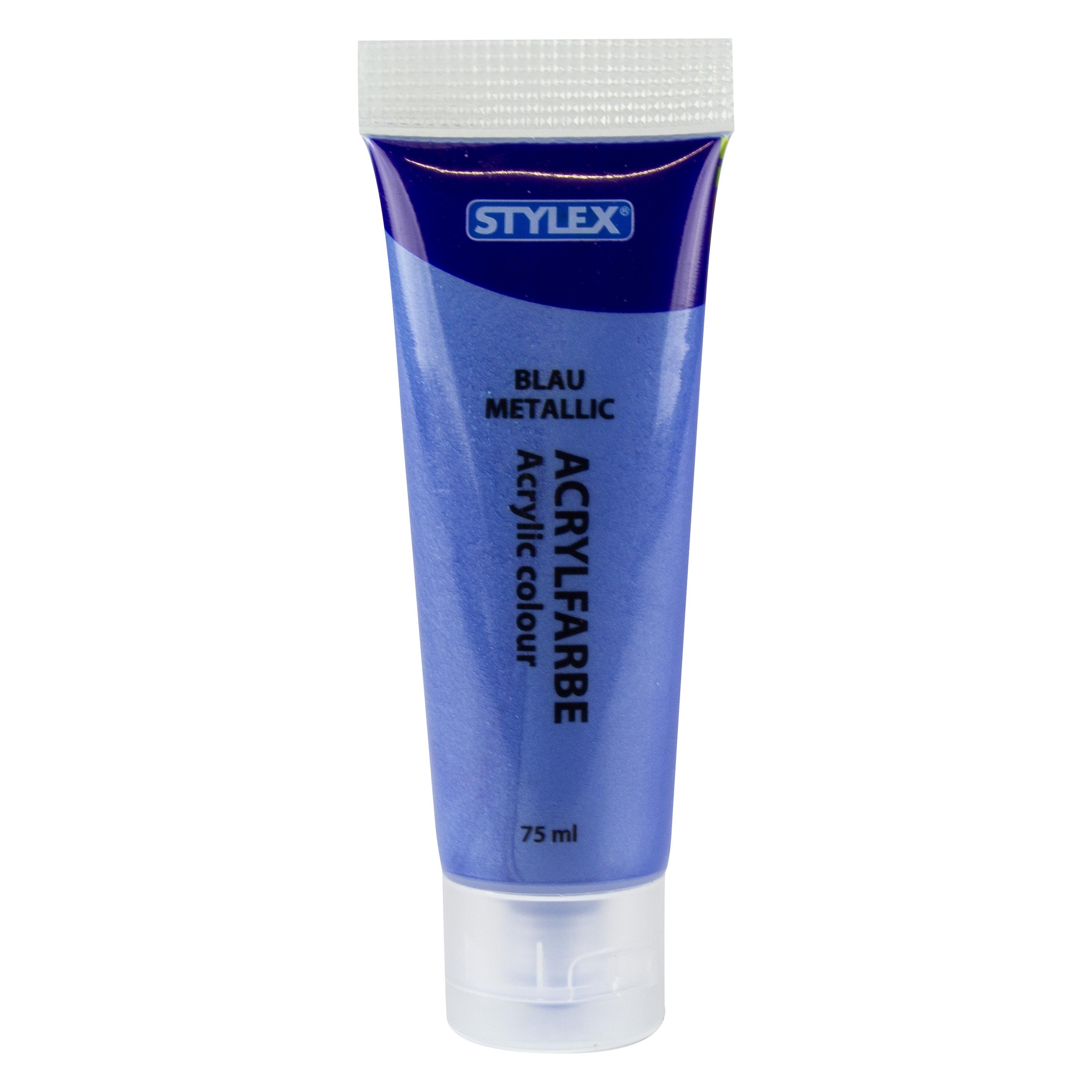 Stylex Acrylfarbe 6er 75 ml mehrfarbig (75 ml) (28628)