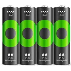 GP Batteries 4x Akku »ReCyko« Mignon AA 2000 mAh