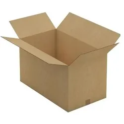 Rajapack, Versandkarton + Versandbox, Raja Versandkarton 2-wellig Pappe 400 (B) x 400 (T) x 700 (H) mm Braun (10 Stk.)