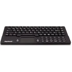 KeySonic KSK-5031IN (UK) Industrie Tastatur, USB, Touchpad +2 Maustasten, schwarz, wasserdicht IP68