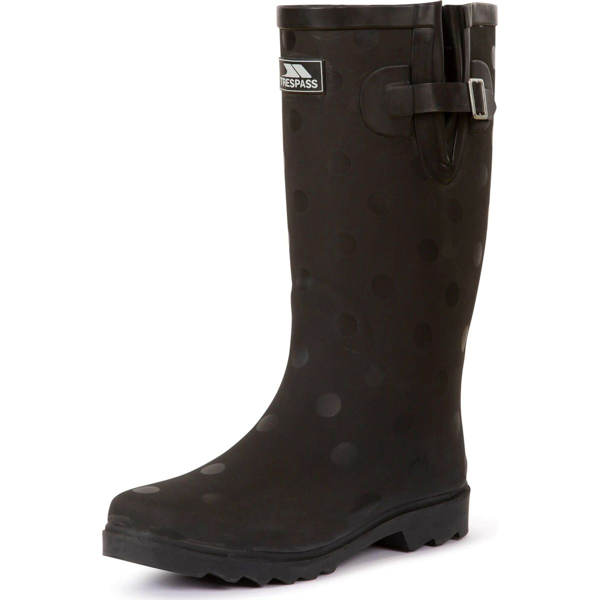 Trespass Elena - Female Welly black polka dot (BPD) 37 FAFOBOK30010_BPD_37