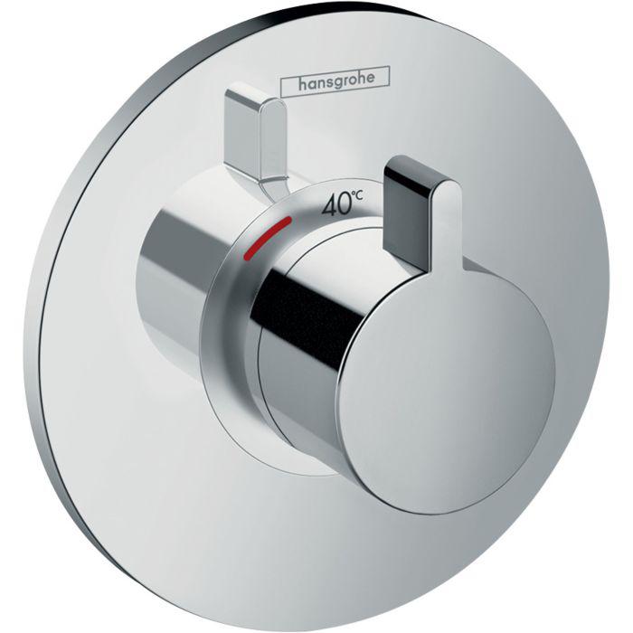 hansgrohe Ecostat S Highflow Thermostat 15756000 Unterputz Thermostat, chrom