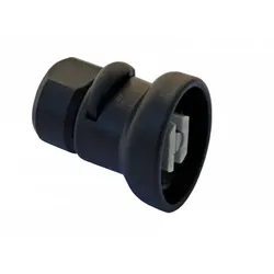 Drucksprühgerät Zubehör Birchmeier Flachstrahldüse TPU 8002 mit Anschlussgewinde G1/4 Zoll, Viton, PP, komplett