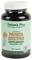 NaturesPlus Digestive Enzymes - Papaya Enzyme 360 Tablets 360