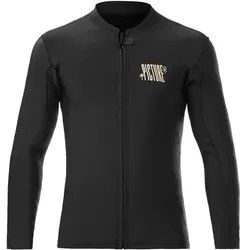PICTURE WILL 1.5 FRONT ZIP Neoprentop 2026 black - S
