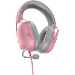 Razer BlackShark V2 X (PlayStation Licensed) - Quartz (Kabelgebunden), Gaming Headset, Grau, Rosa, Pink