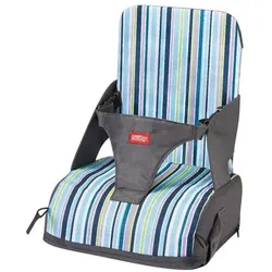 Nuby, Hochstuhl Zubehör, Reise-Sitzerhöhung, faltbar in Tasche, 3-Punkt-Gurt, wasserdichtes