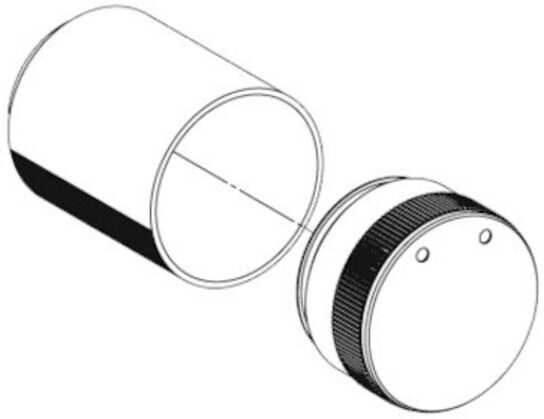 Schell Pommeau d'actionneur LINUS D-C-M chromé (296820699)