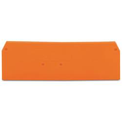 WAGO 280-315 Abschluss- und Trennplatte Orange 100 St.