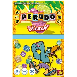 Asmodée Perudo Beach Dobbelspel (Multilingual, 2 - 6 Spieler)