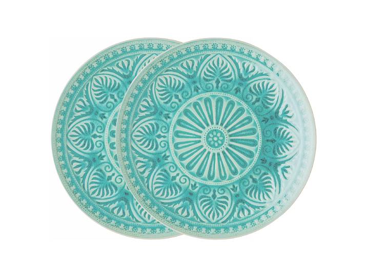 Essteller SUMATRA 2er-Set Ø 31cm Blau/Türkis