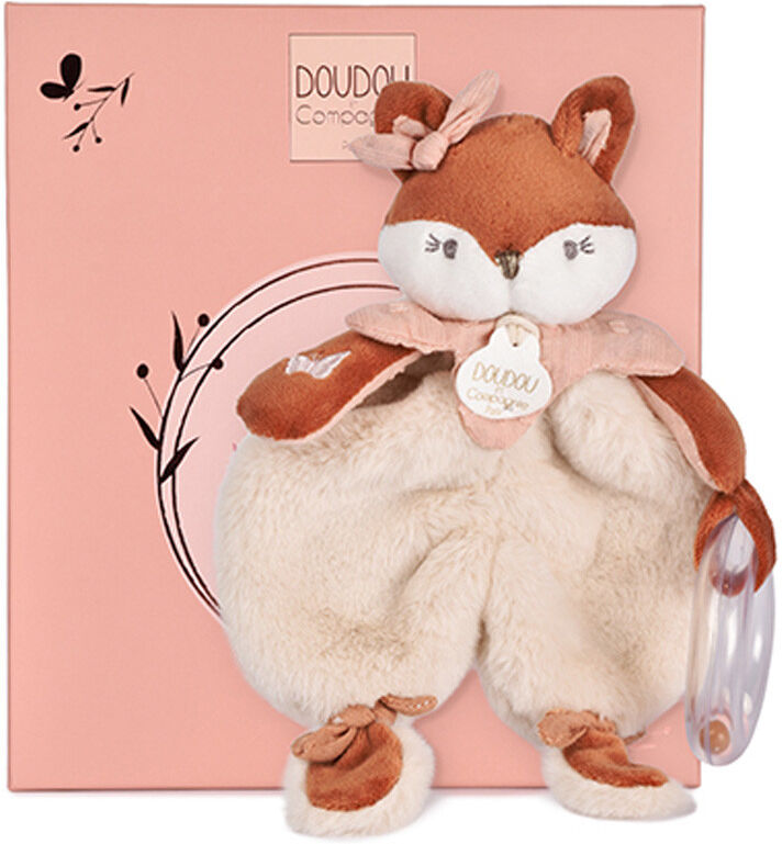 Doudou hochet Mina 18 cm - Doudou et compagnie