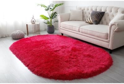 MDA Rugs Manhattan Polyester Shag Area Rug